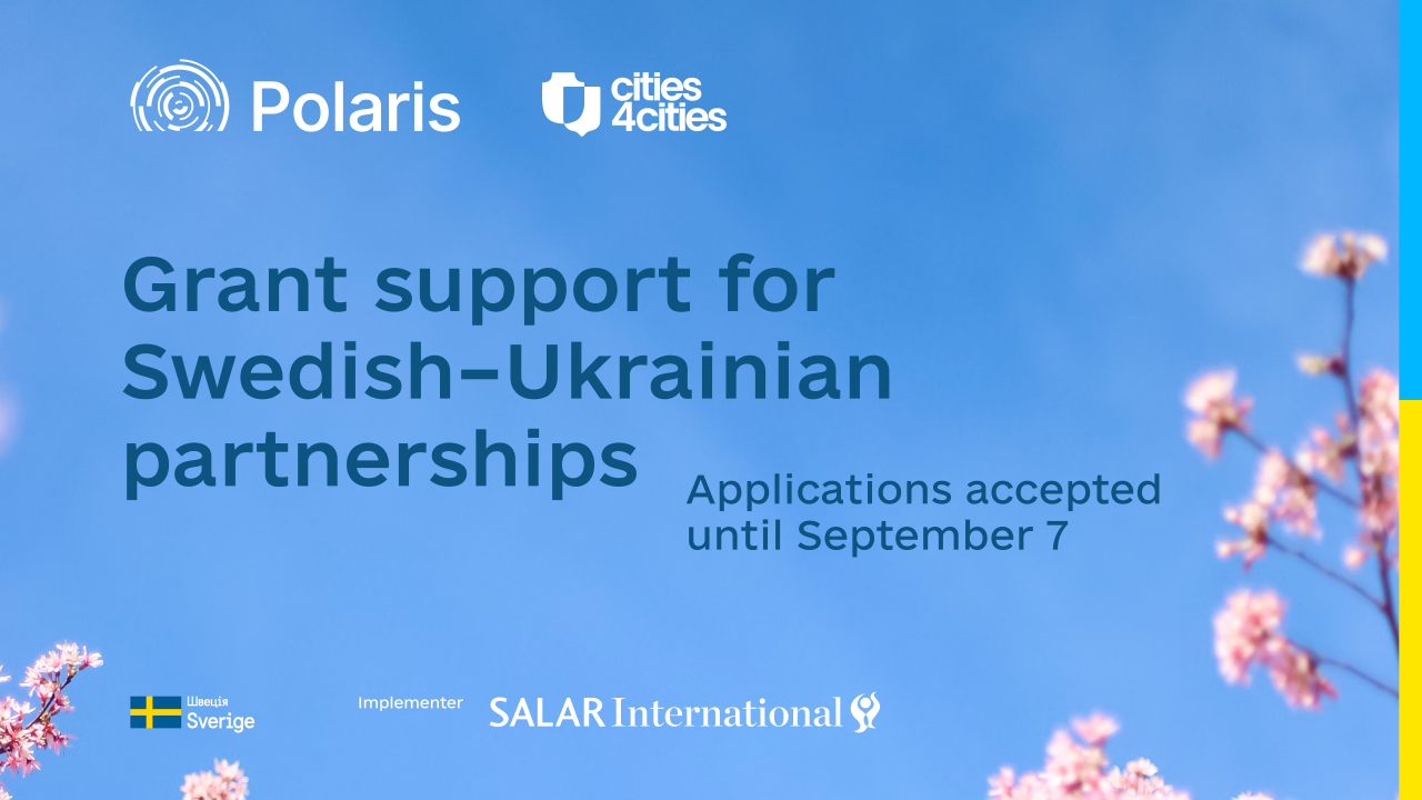 Grant support for Swedish–Ukrainian partnerships